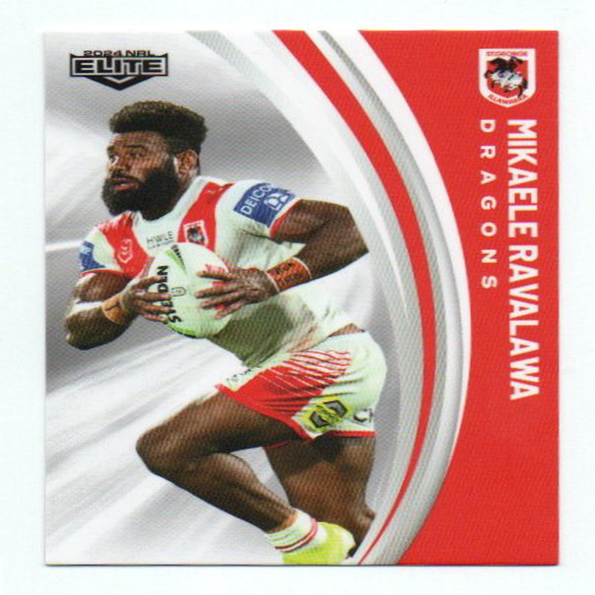 2024 Nrl Elite Base Common (125) Mikaele Ravalawa Dragons