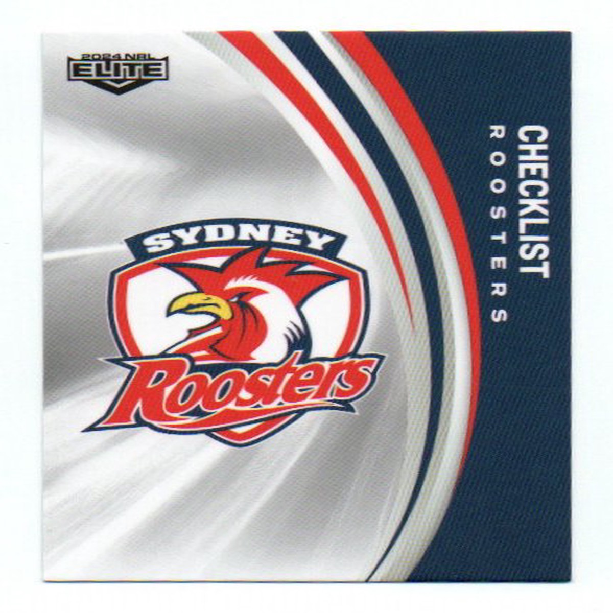 2024 Nrl Elite Base Common (127) Checklist Roosters