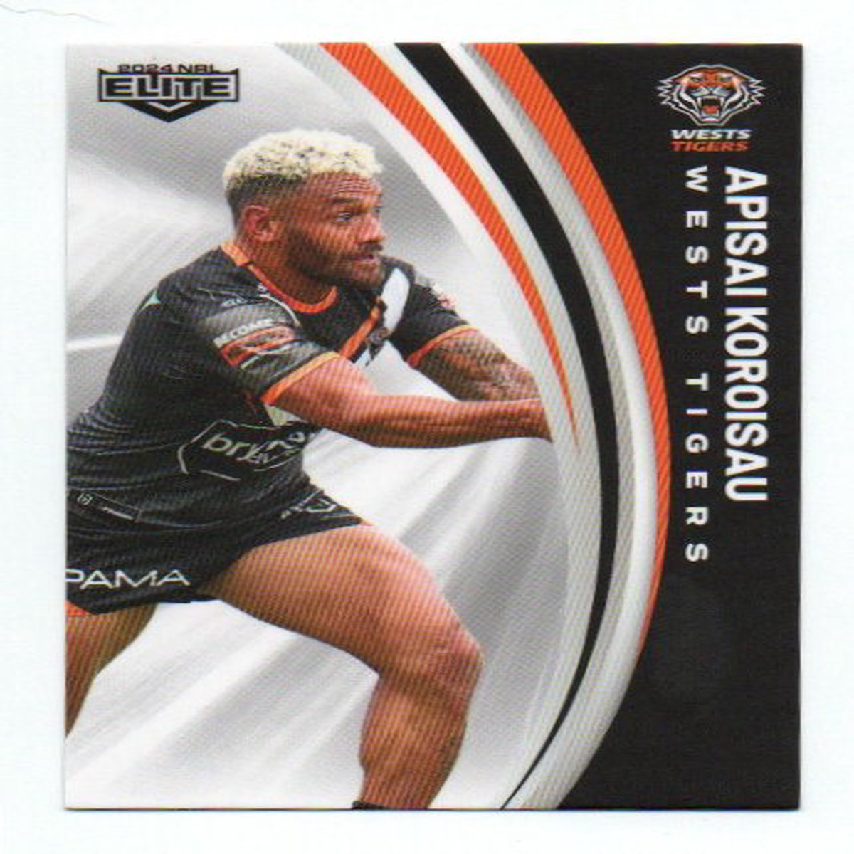 2024 Nrl Elite Base Common (149) Apisas Koroisau Wests Tigers