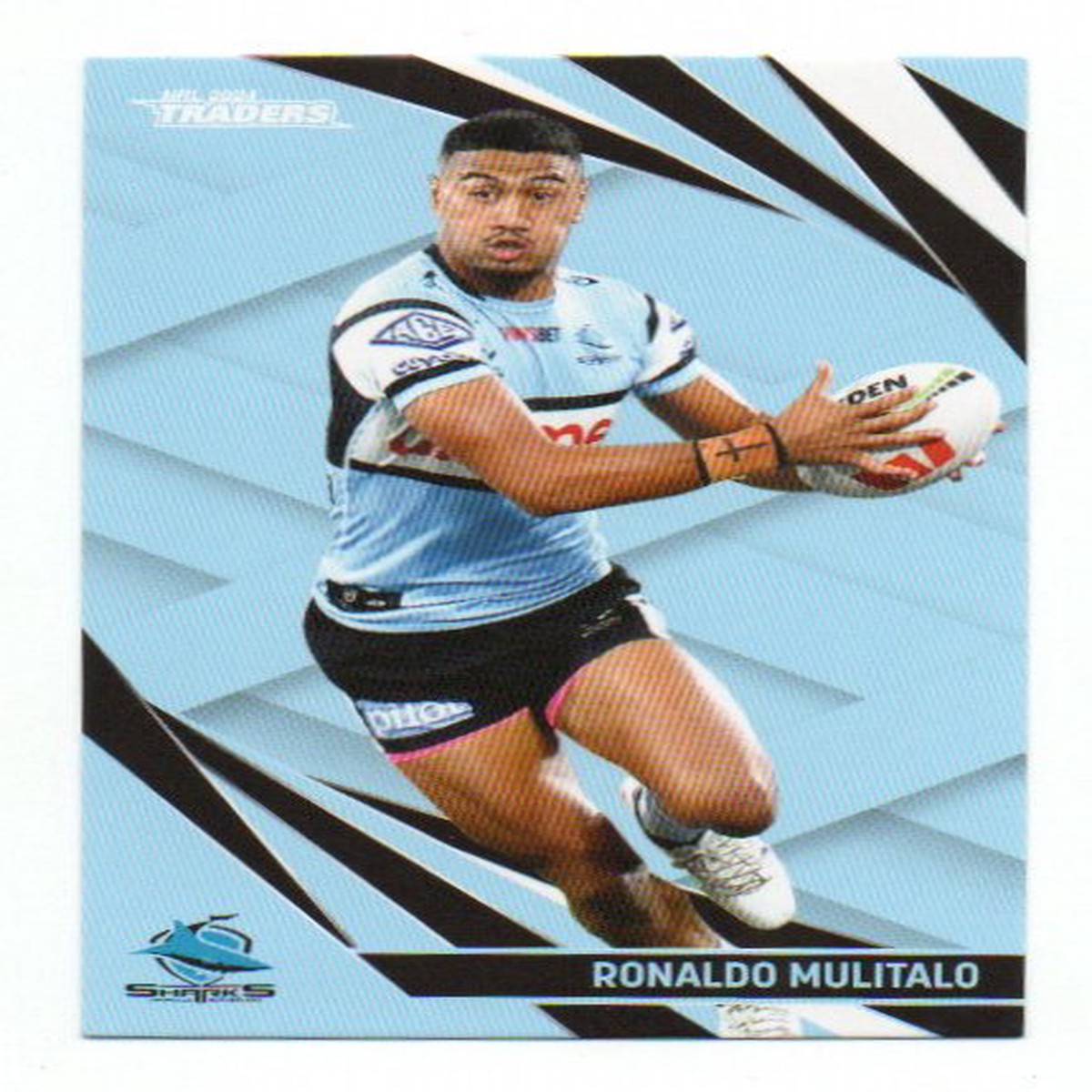 2024 NRL Traders Base (033) Ronaldo Mulitalo Sharks
