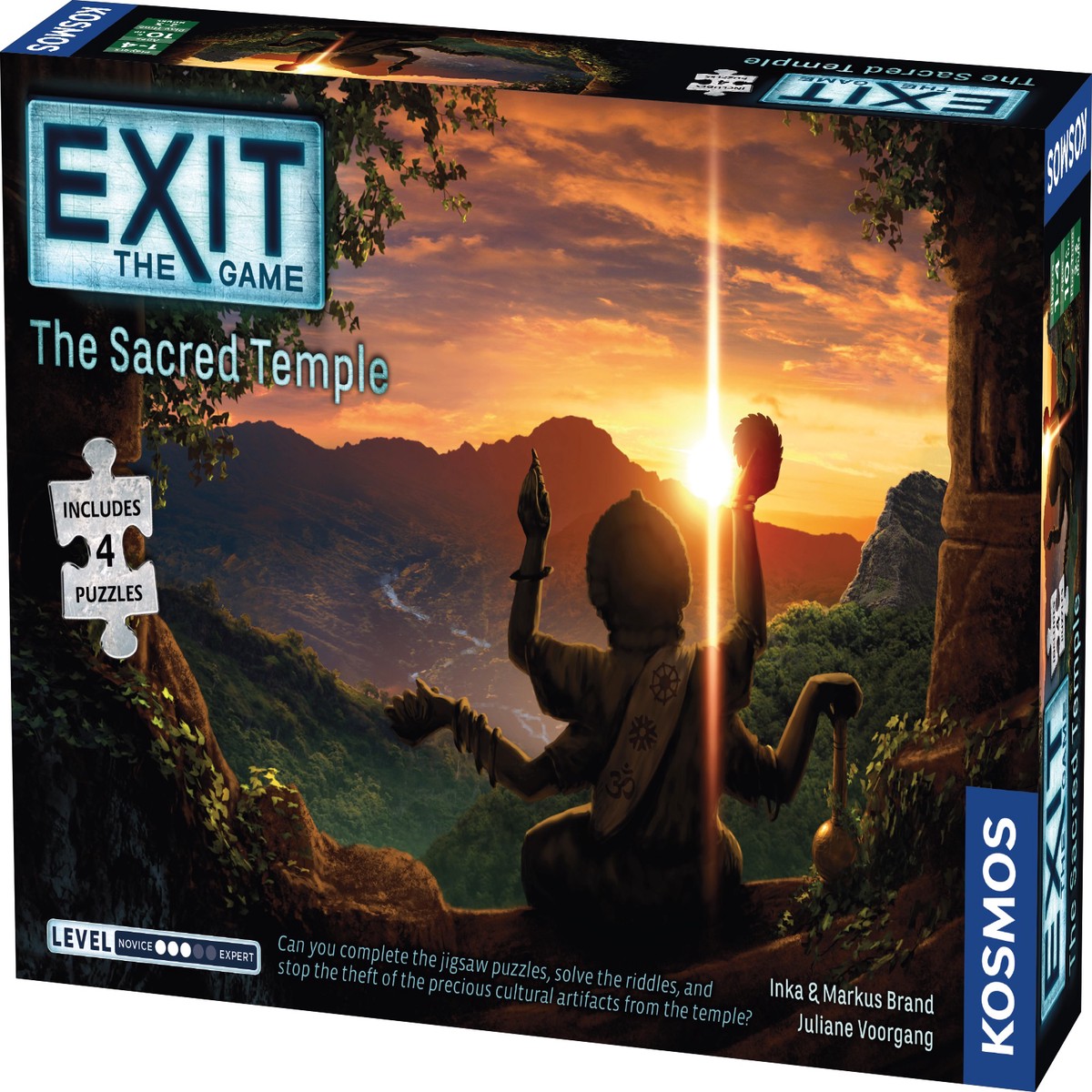 Exit The Sacred Temple (With Puzzle)