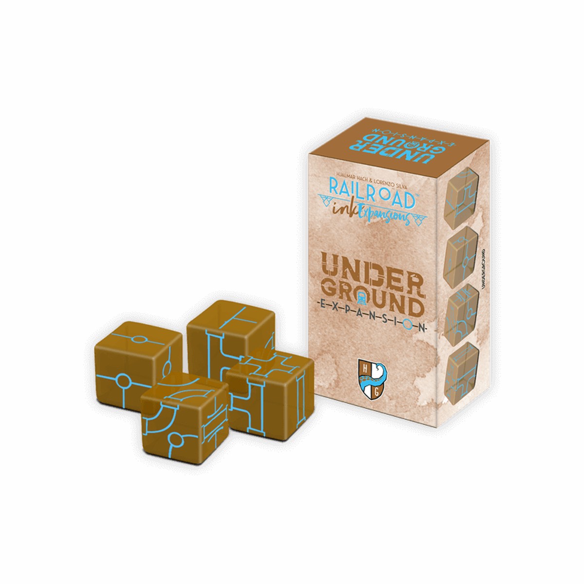 Railroad Ink Challenge: Underground Expansion Pack