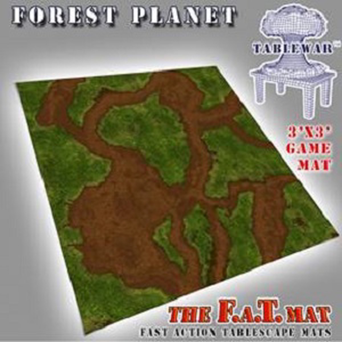 F.A.T. MATS: Forest Planet 3X3
