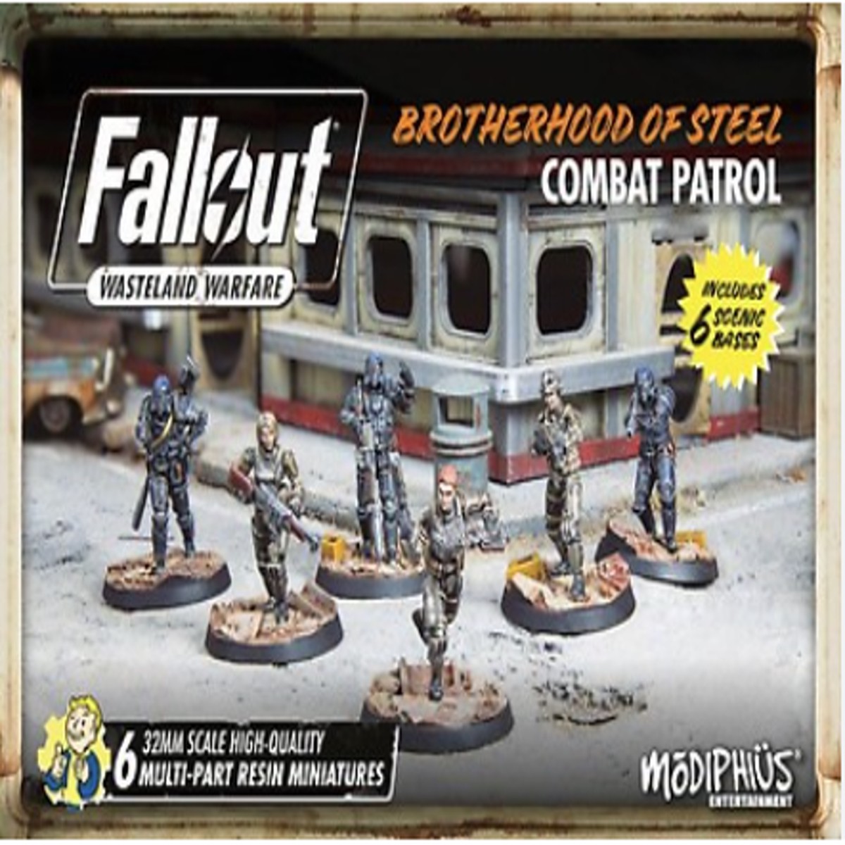 Fallout Wasteland Warfare Brotherhood Of Steel Combat Patrol