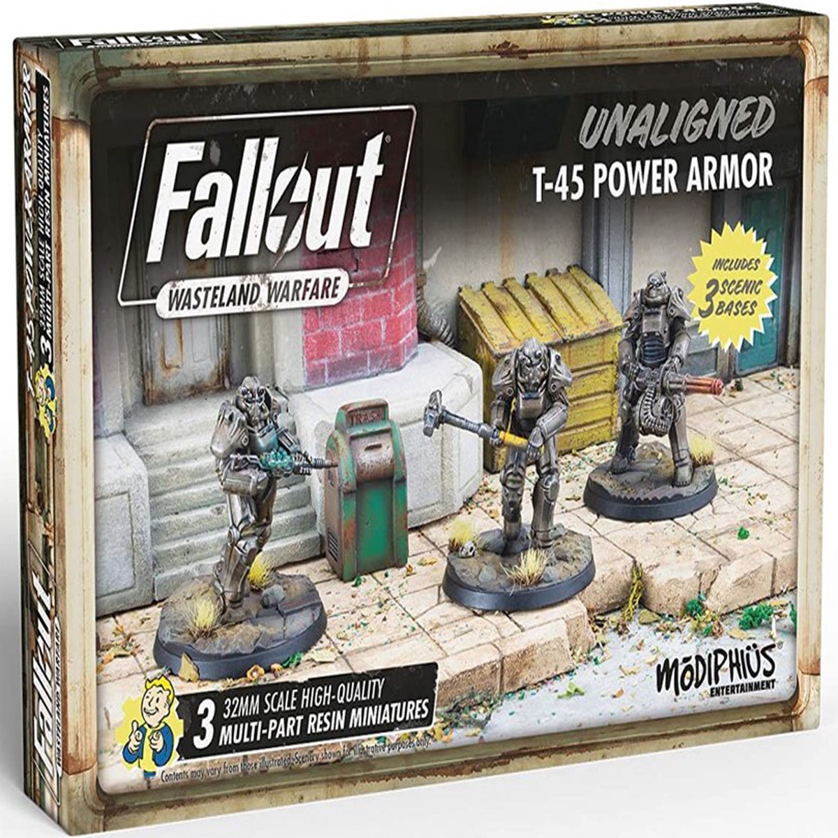 Fallout Wasteland Warfare Brotherhood Of Steel T-45 Heavy Armor