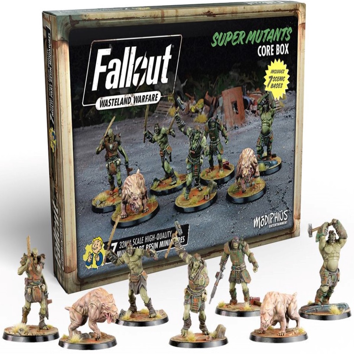 Fallout Wasteland Warfare: Super Mutants Core Box (New)