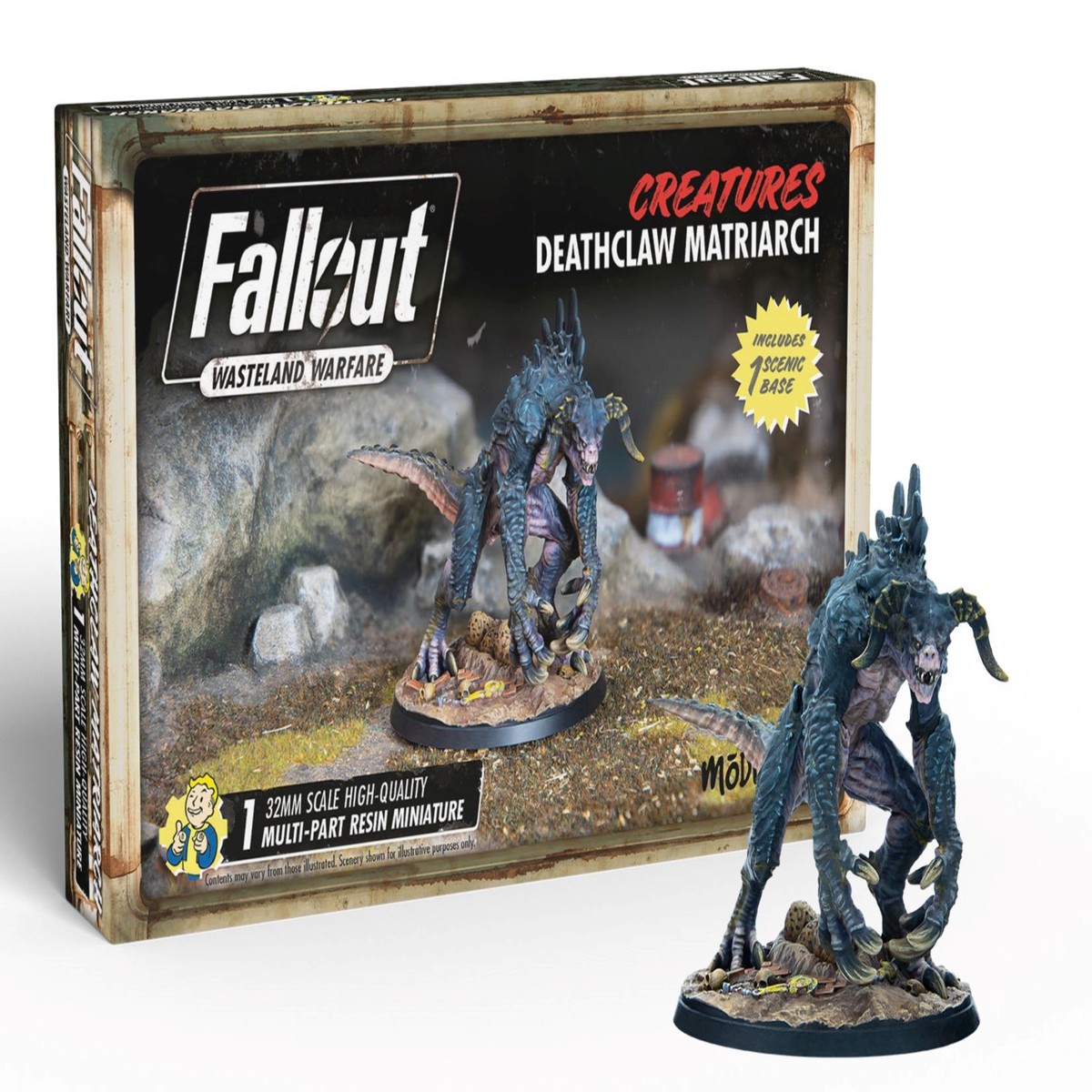 Fallout Wasteland Warfare: Deathclaw Matriarch