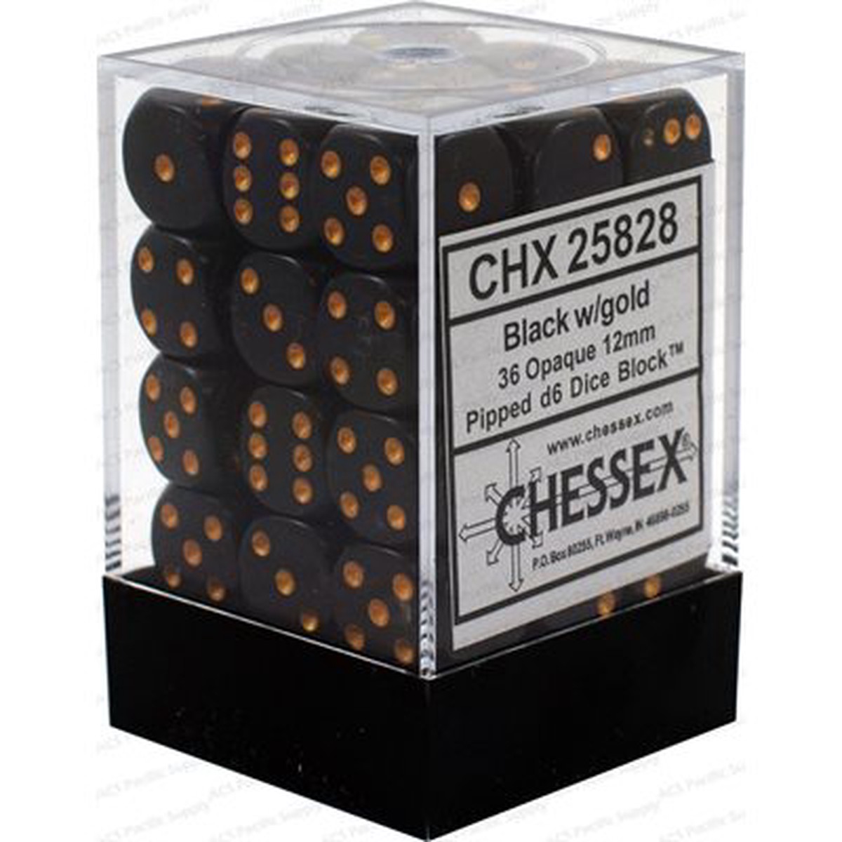 Opaque: 36D6 Black / Gold