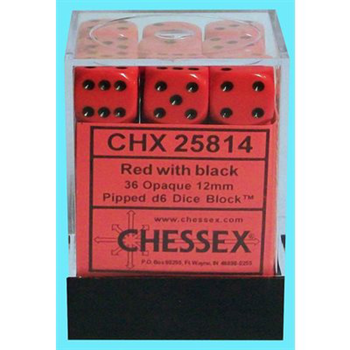 Opaque: 36D6 Red / Black