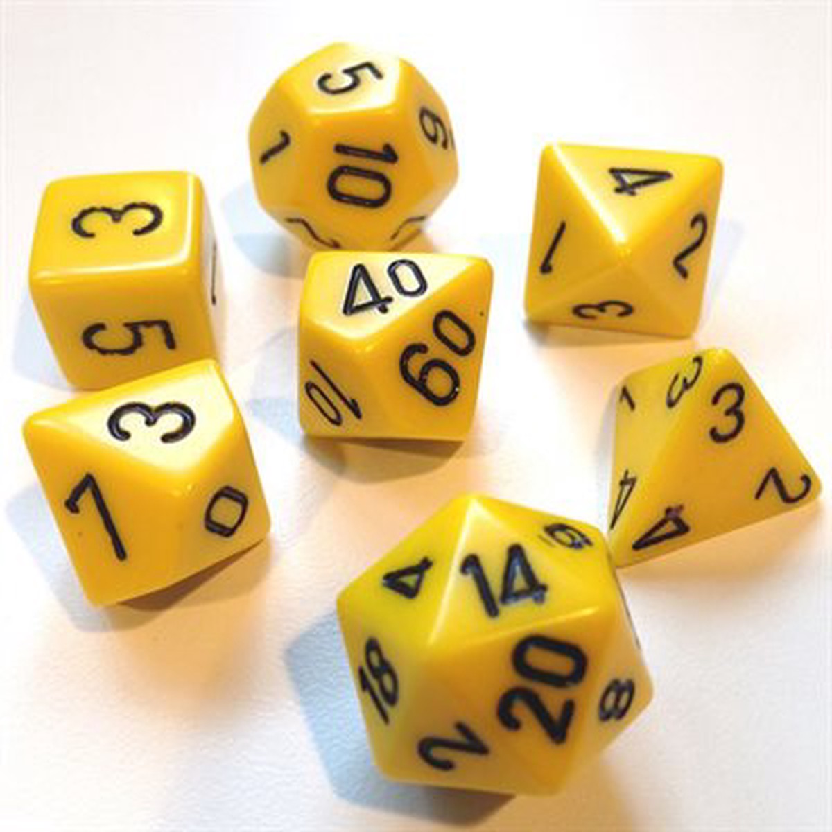 Opaque: 7Pc Yellow / Black