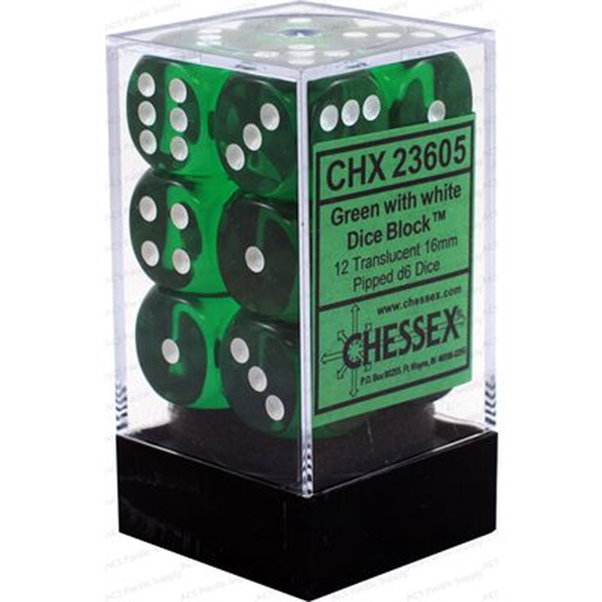 Translucent: 12D6 Green / White