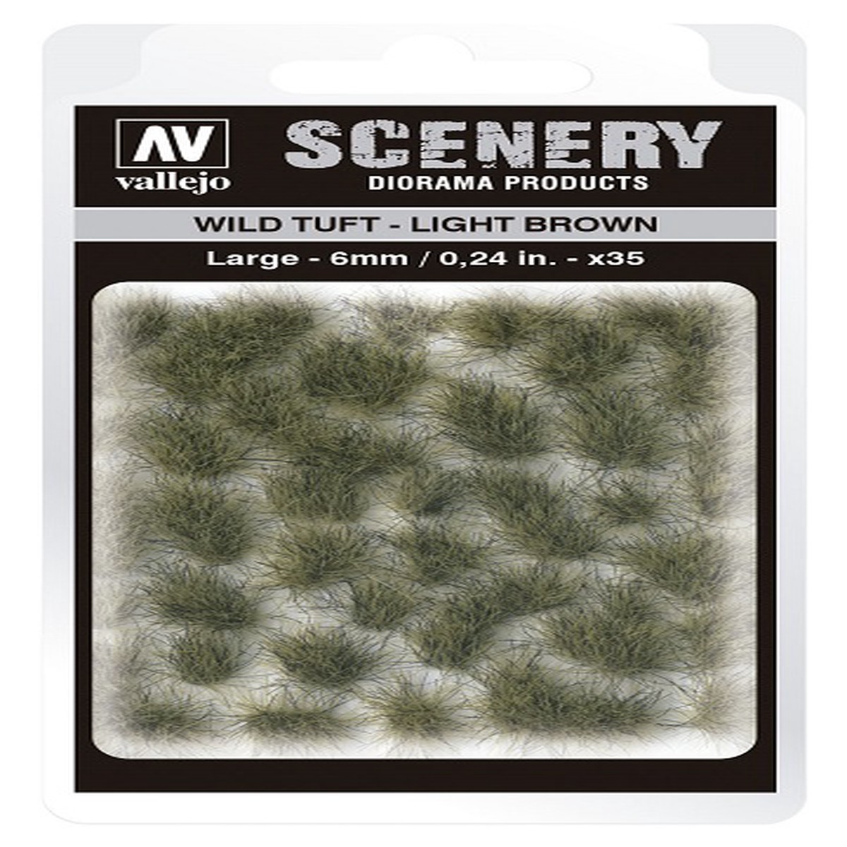 Vallejo Scenery Large Wild Tuft Light Brown
