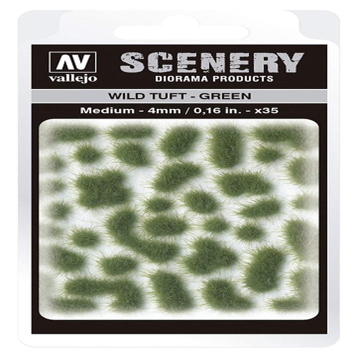 Vallejo Scenery Medium Wild Tuft Green
