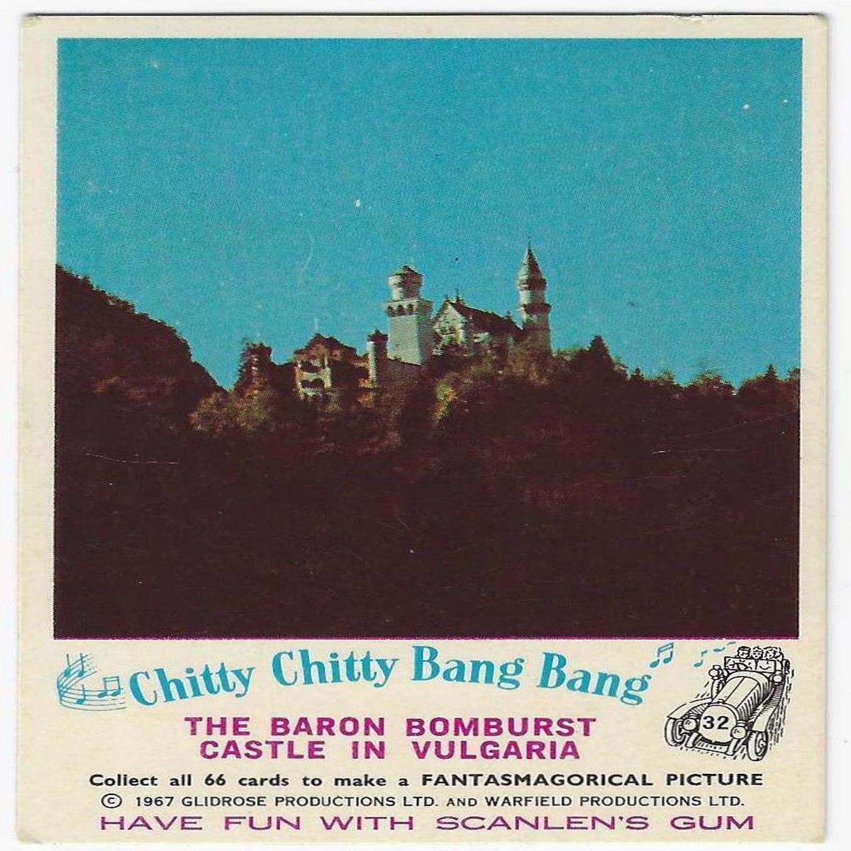 1969 Chitty Chitty Bang Bang (32) The Baron Bomburst Castle In Vulgaria