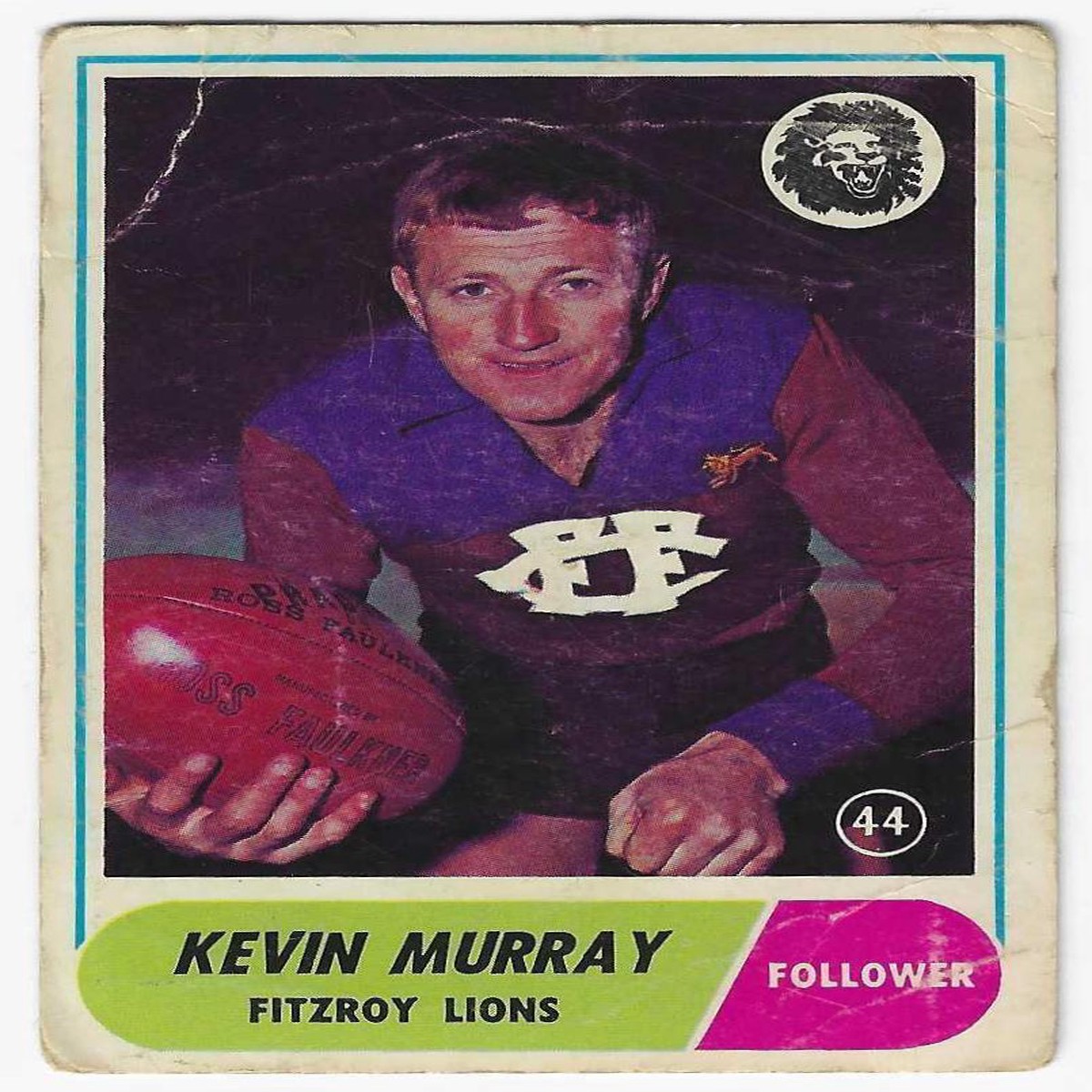 1969 Scanlens (44) Kevin Murray Fitzroy