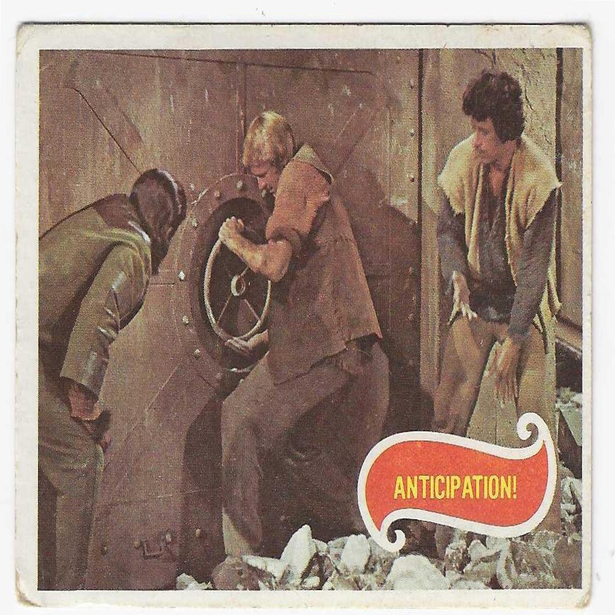 1975 Scanlens Planet of the Apes (20) Anticipation!