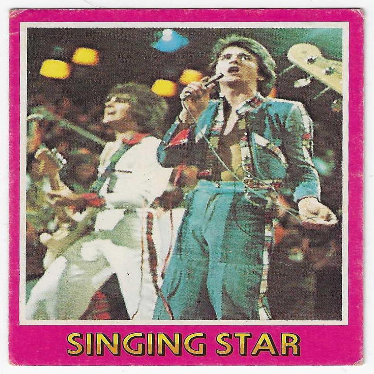 1976 Bay City Rollers (2) Singing Star