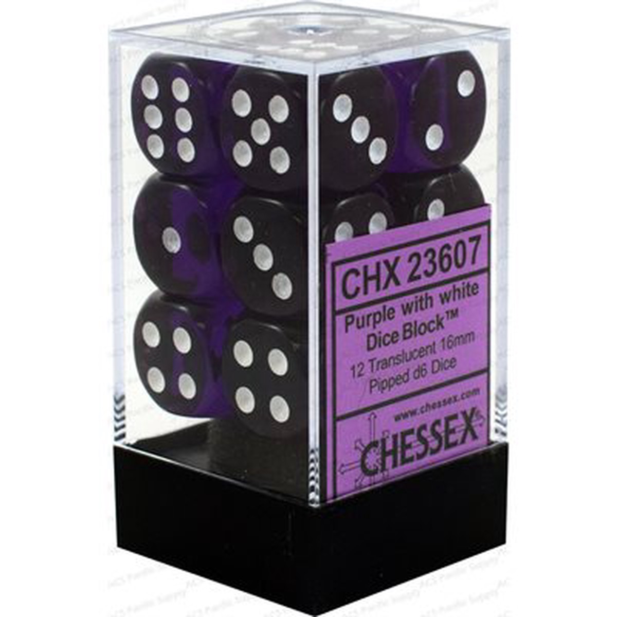 Translucent: 12D6 Purple / White