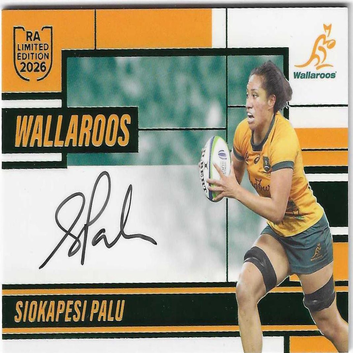 2026 Rugby Australia Wallaroos Signature (SWR1) Siokapesi Palu 02/80