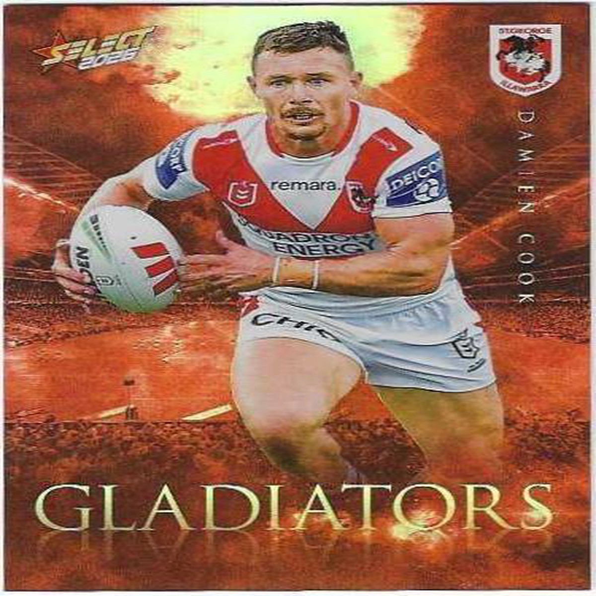 2026 Select Nrl League Heroes Gladiators (G118) Damien Cook Dragons 480/599