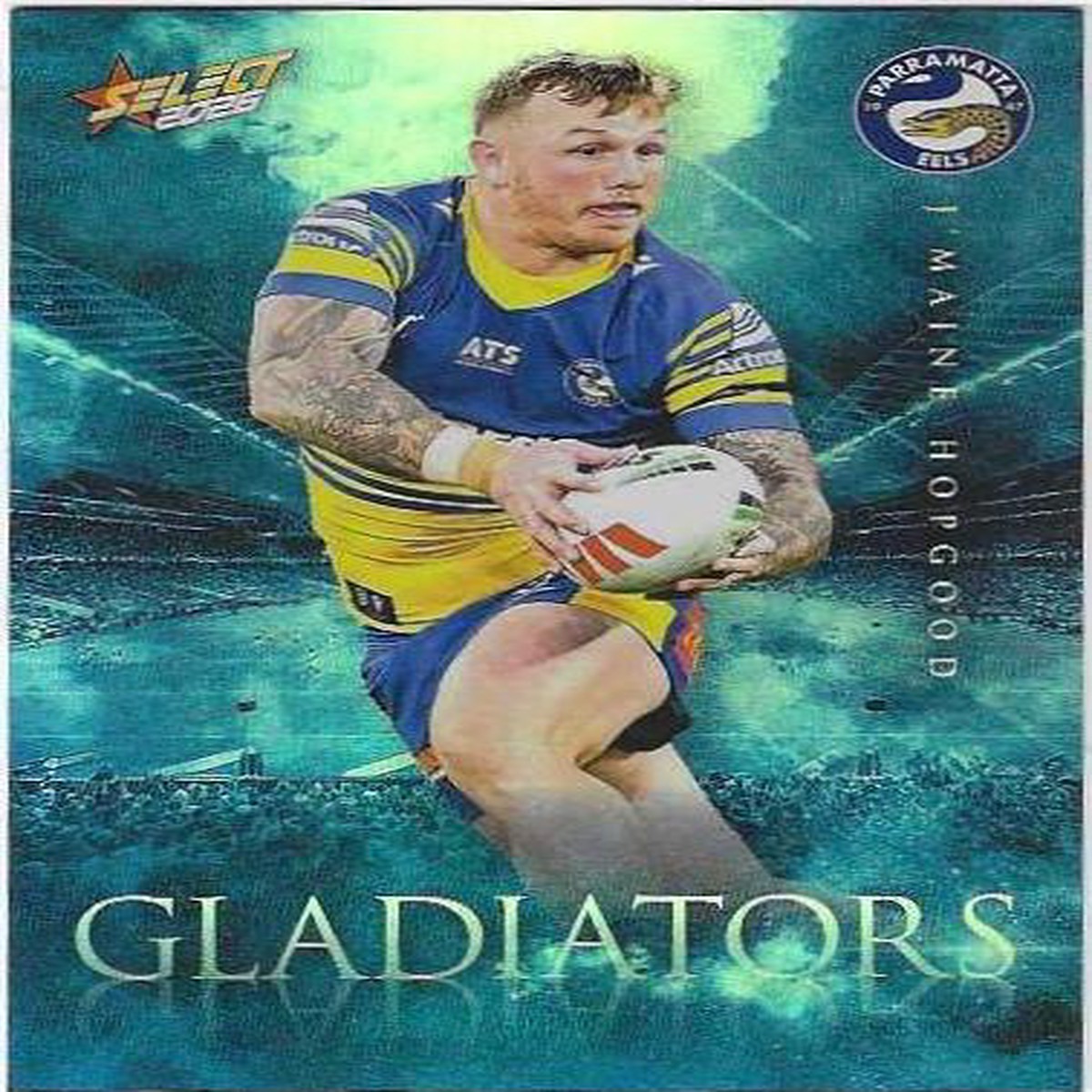 2026 Select Nrl League Heroes Gladiators (G91) Jmaine Hopgood Eels 304/599