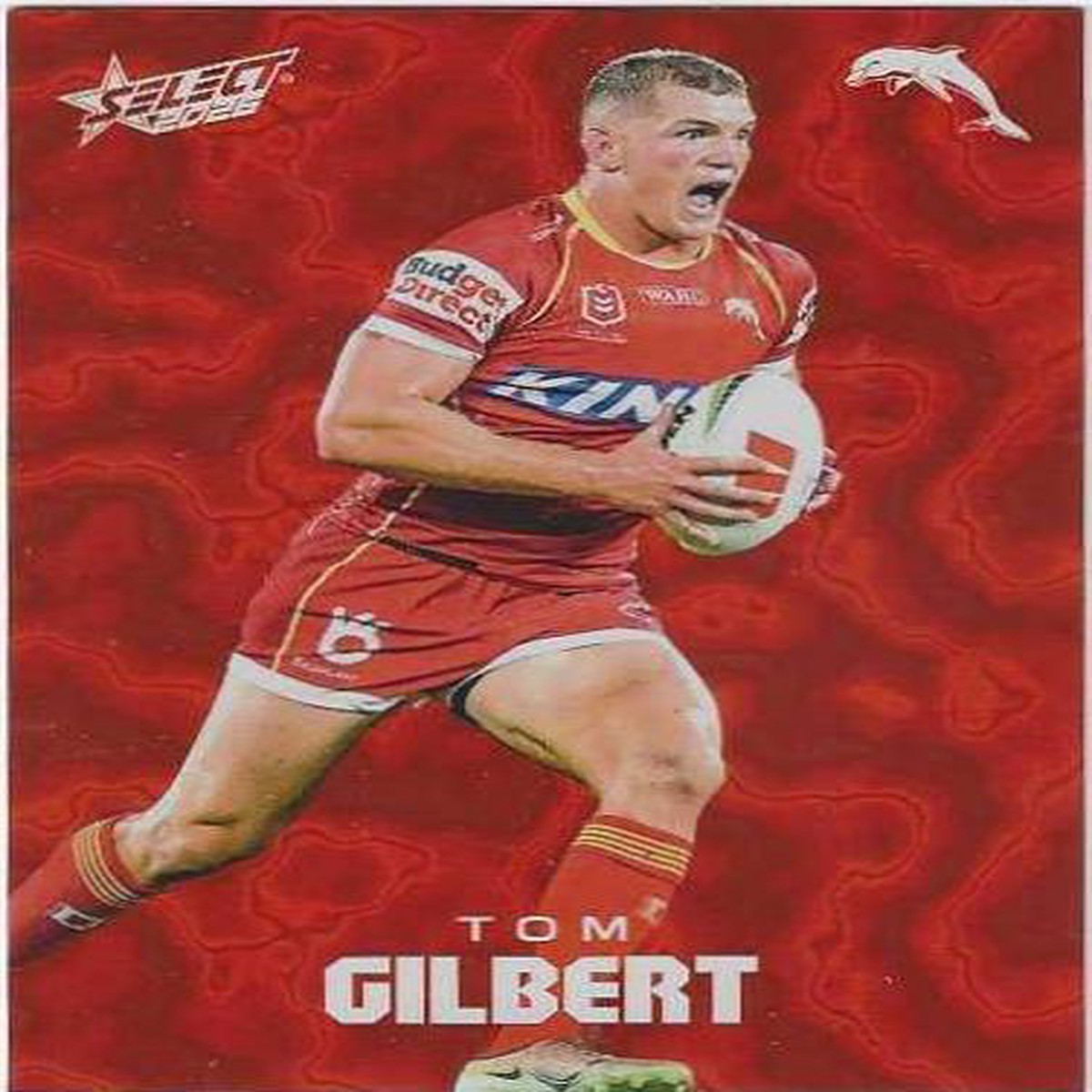 2026 Select Nrl League Heroes Mercury (M52) Tom Gilbert Dolphins 333/450