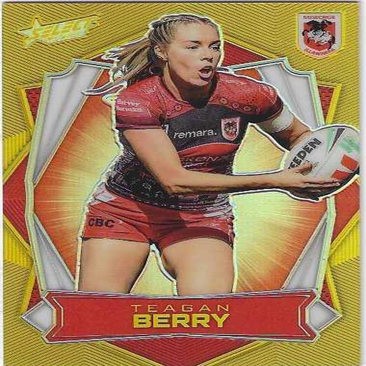 2026 Select Nrl Luminous (L221) Teagan Berry Dragons
