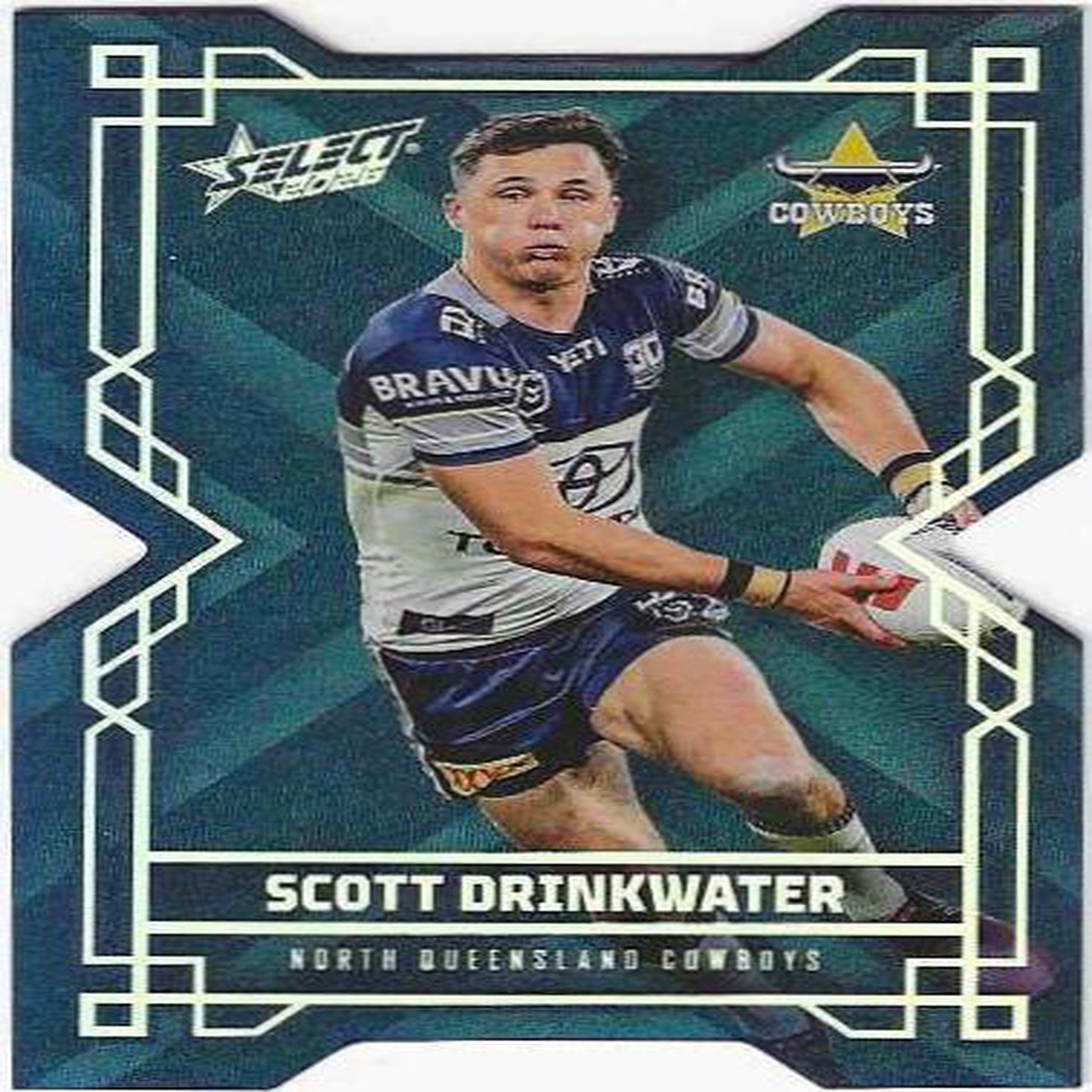 2026 Select Nrl Colours Die Cut (CD122) Scott Drinkwater Cowboys