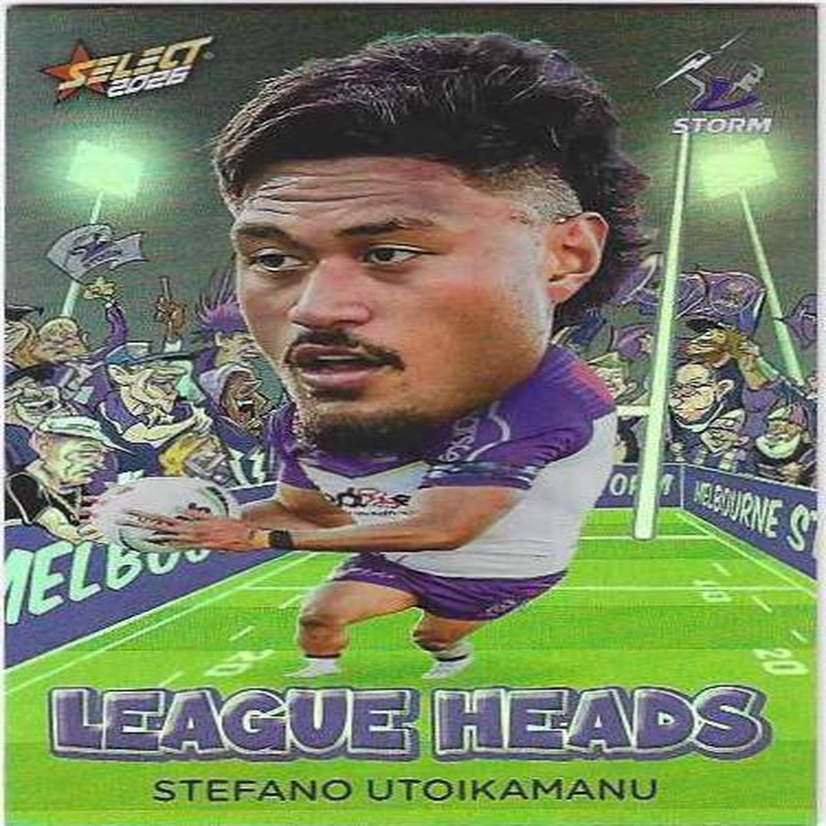2026 Select Nrl League Heads (LH64) Stefano Utoikamanu Storm