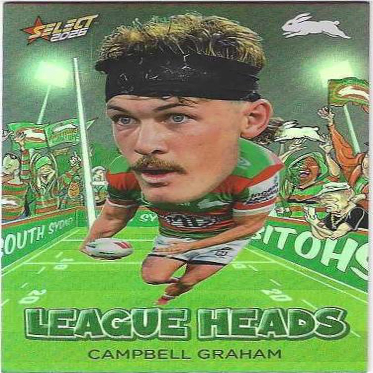 2026 Select Nrl League Heads (LH98) Campbell Graham Rabbitohs