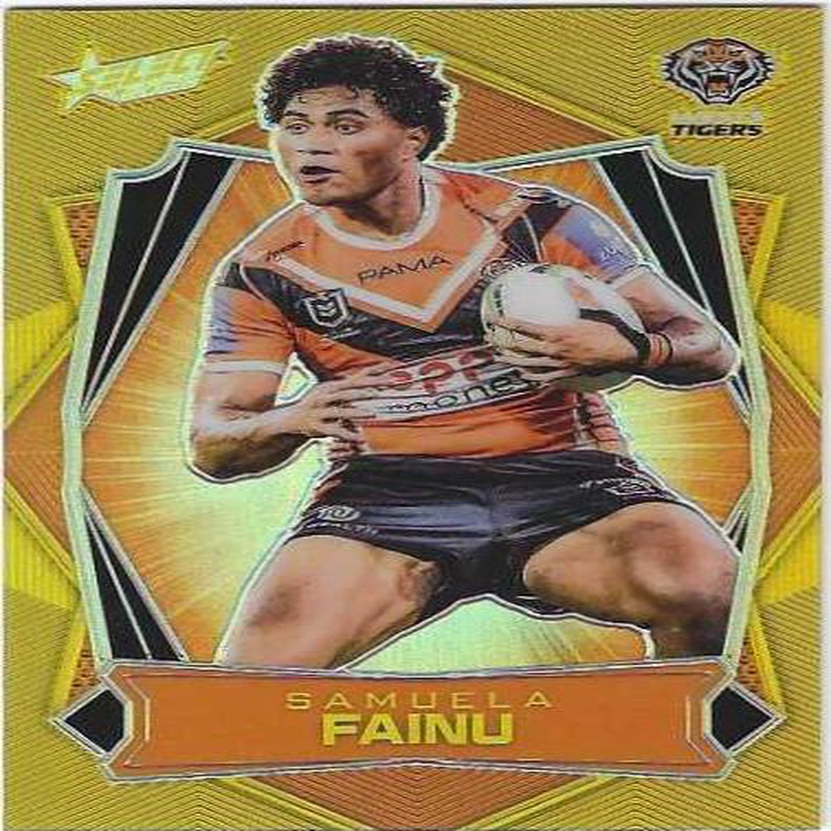2026 Select Nrl Luminous (L196) Samuela Fainu Wests Tigers