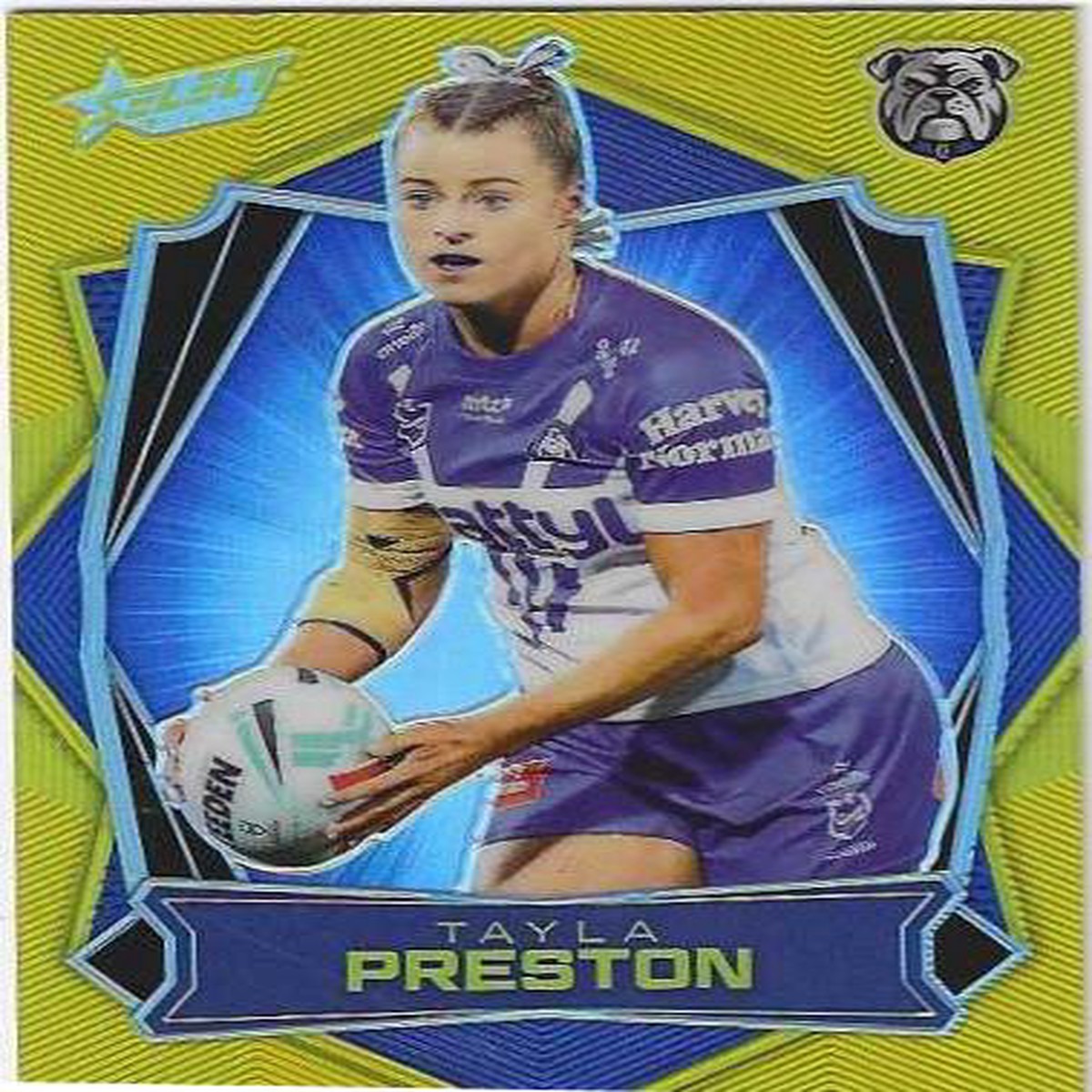 2026 Select Nrl Luminous (L209) Tayla Preston Bulldogs