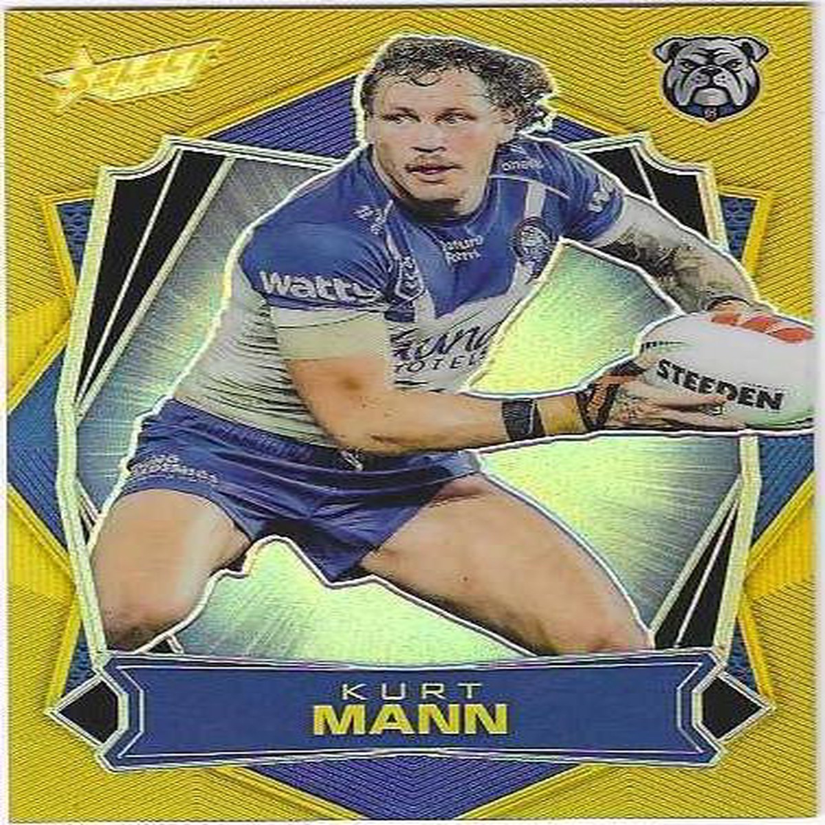 2026 Select Nrl Luminous (L32) Kurt Mann Bulldogs