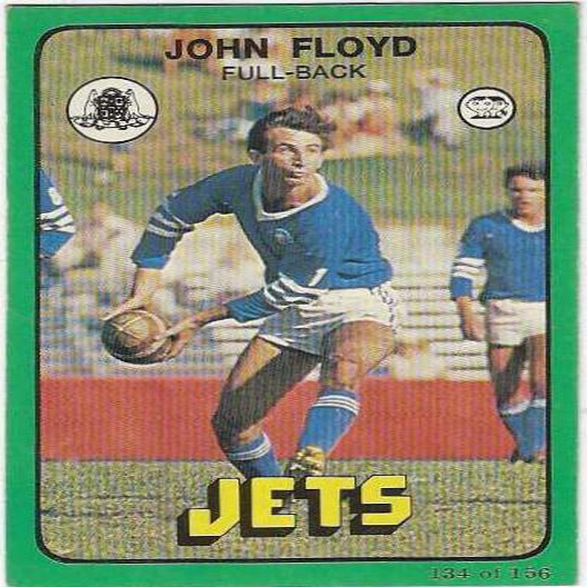 1978 Scanlens Rugby League (134) John Floyd Jets