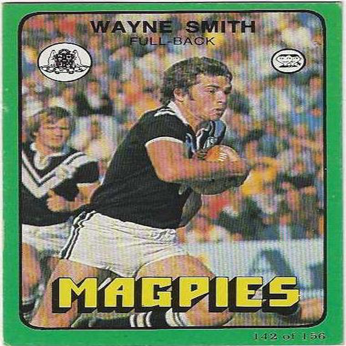 1978 Scanlens Rugby League (142) Wayne Smith Magpies