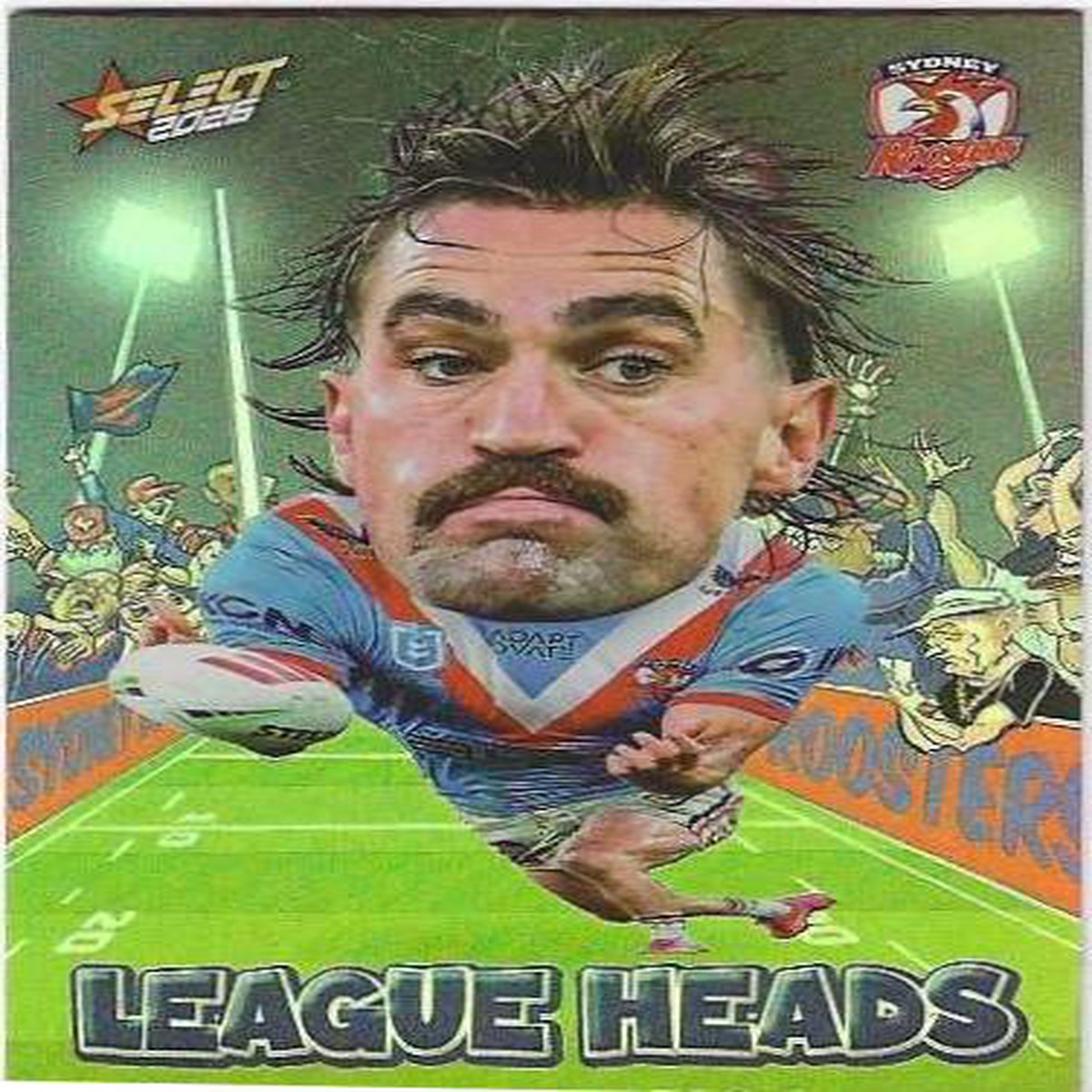 2026 Select Nrl League Heads (LH120) Connor Watson Roosters