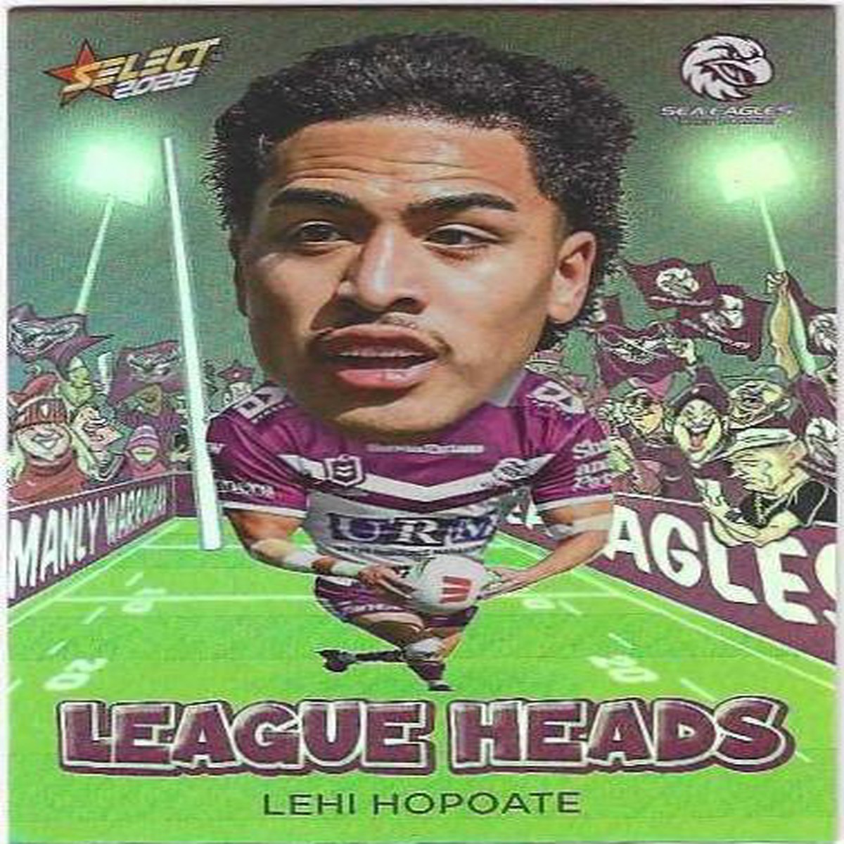 2026 Select Nrl League Heads (LH52) Lehi Hopoate Sea Eagles