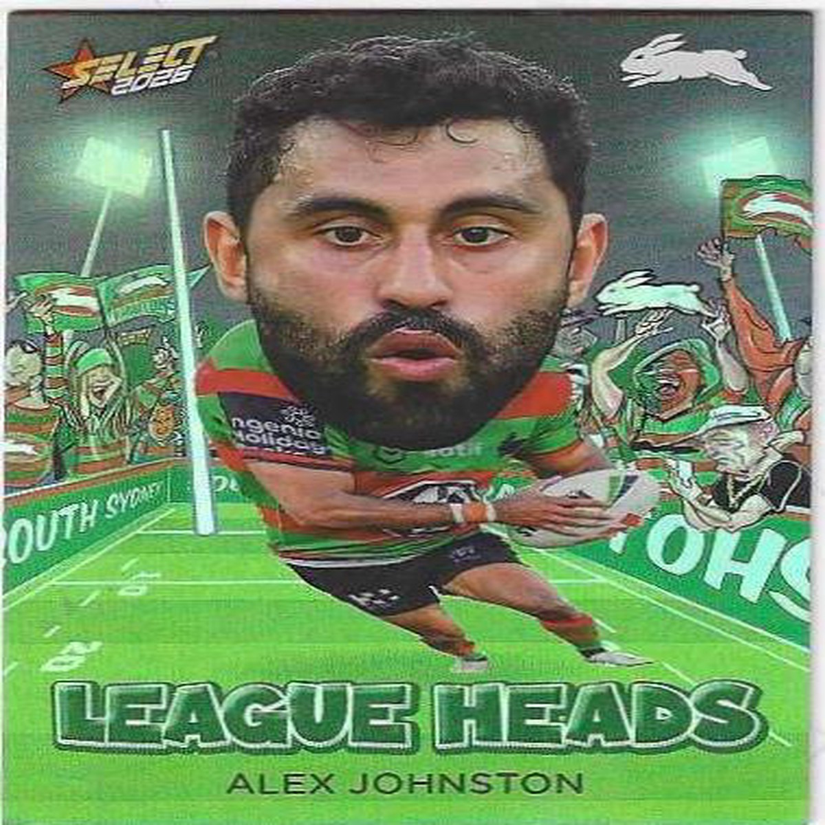 2026 Select Nrl League Heads (LH99) Alex Johnston Rabbitohs