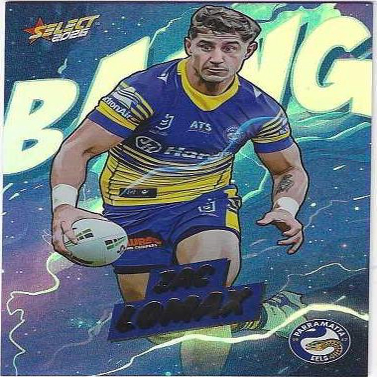 2026 Select Nrl Bang (B62) Zac Lomax Eels