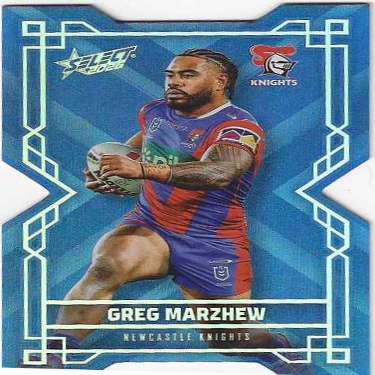 2026 Select Nrl Colours Die Cut (CD111) Greg Marzhew Knights