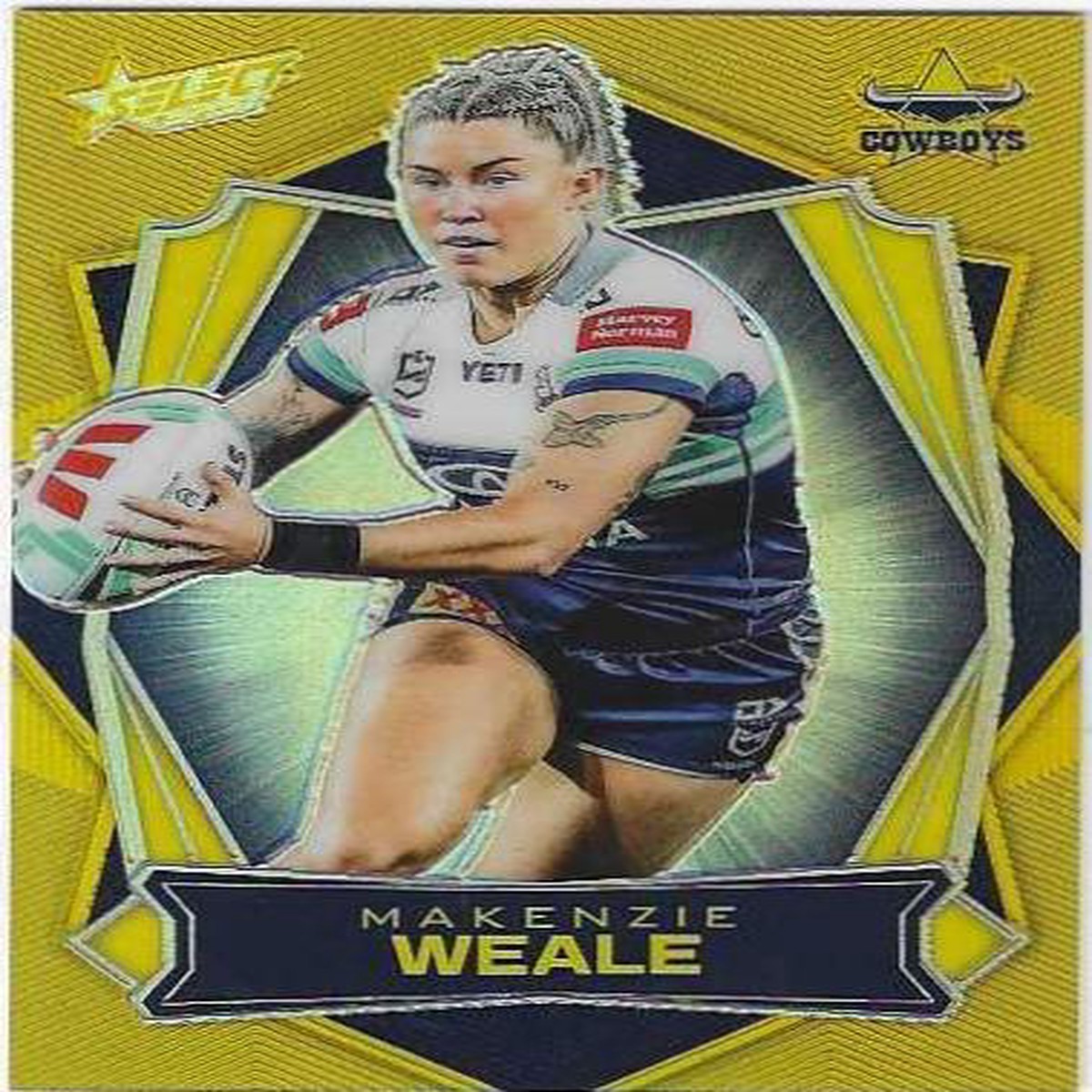 2026 Select Nrl Luminous (L218) Makenzie Weale Cowboys