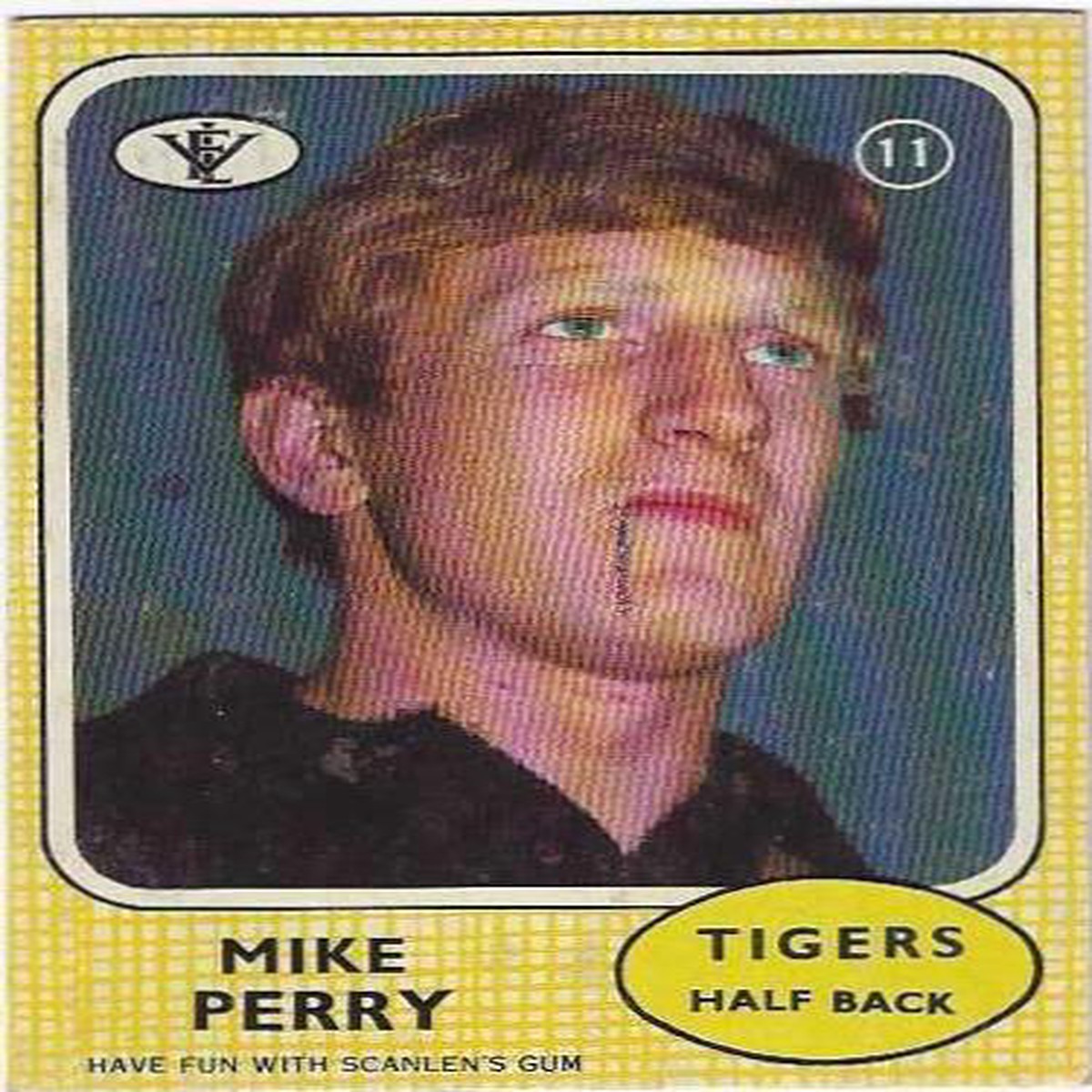 1972 VFL Scanlens (11) Mike Perry Richmond