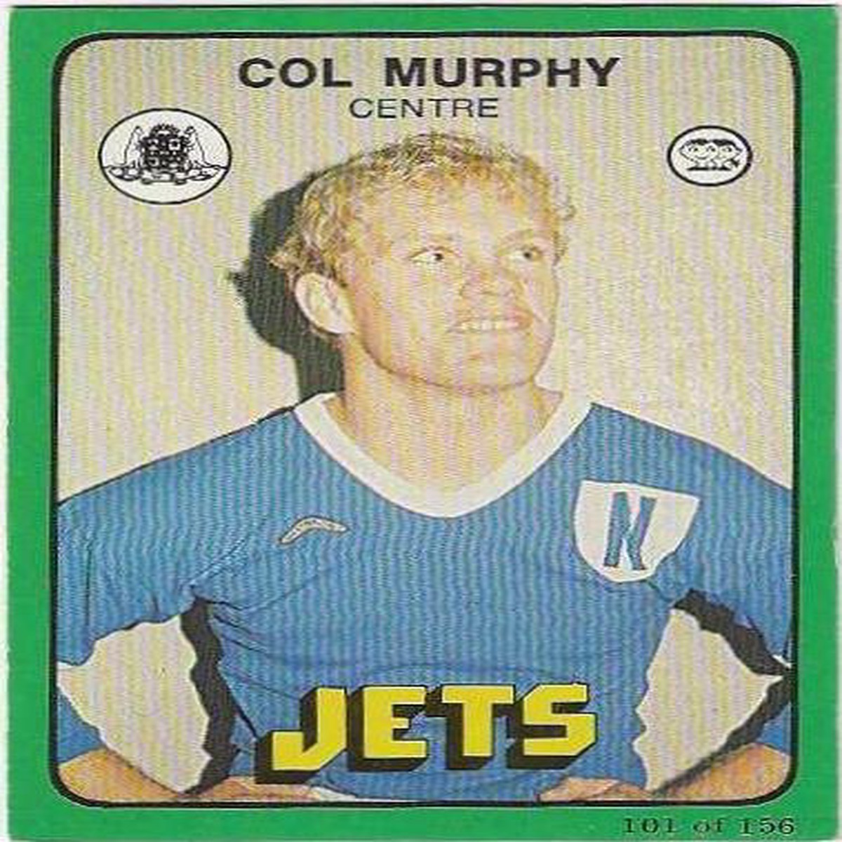 1978 Scanlens Rugby League (101) Col Murphy Jets