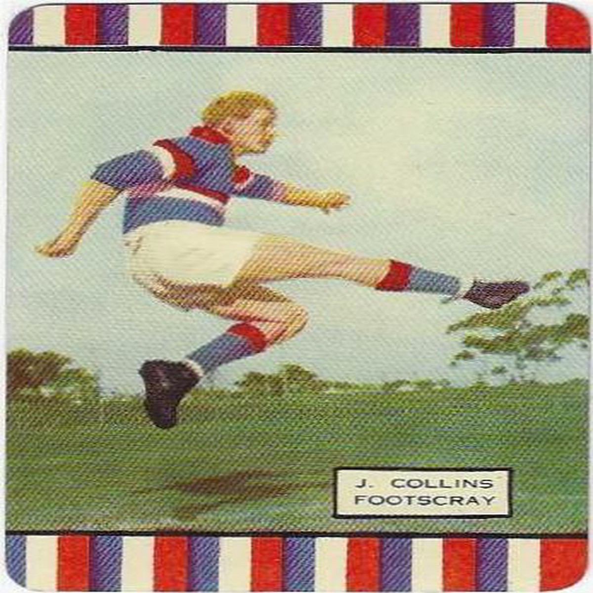 1954 Coles Series 1 Footscray  Jack Collins