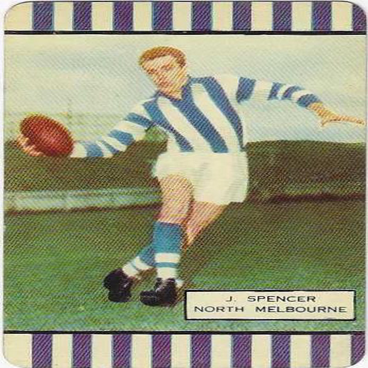 1954 Coles Series 1 North Melbourne  Jock Spencer