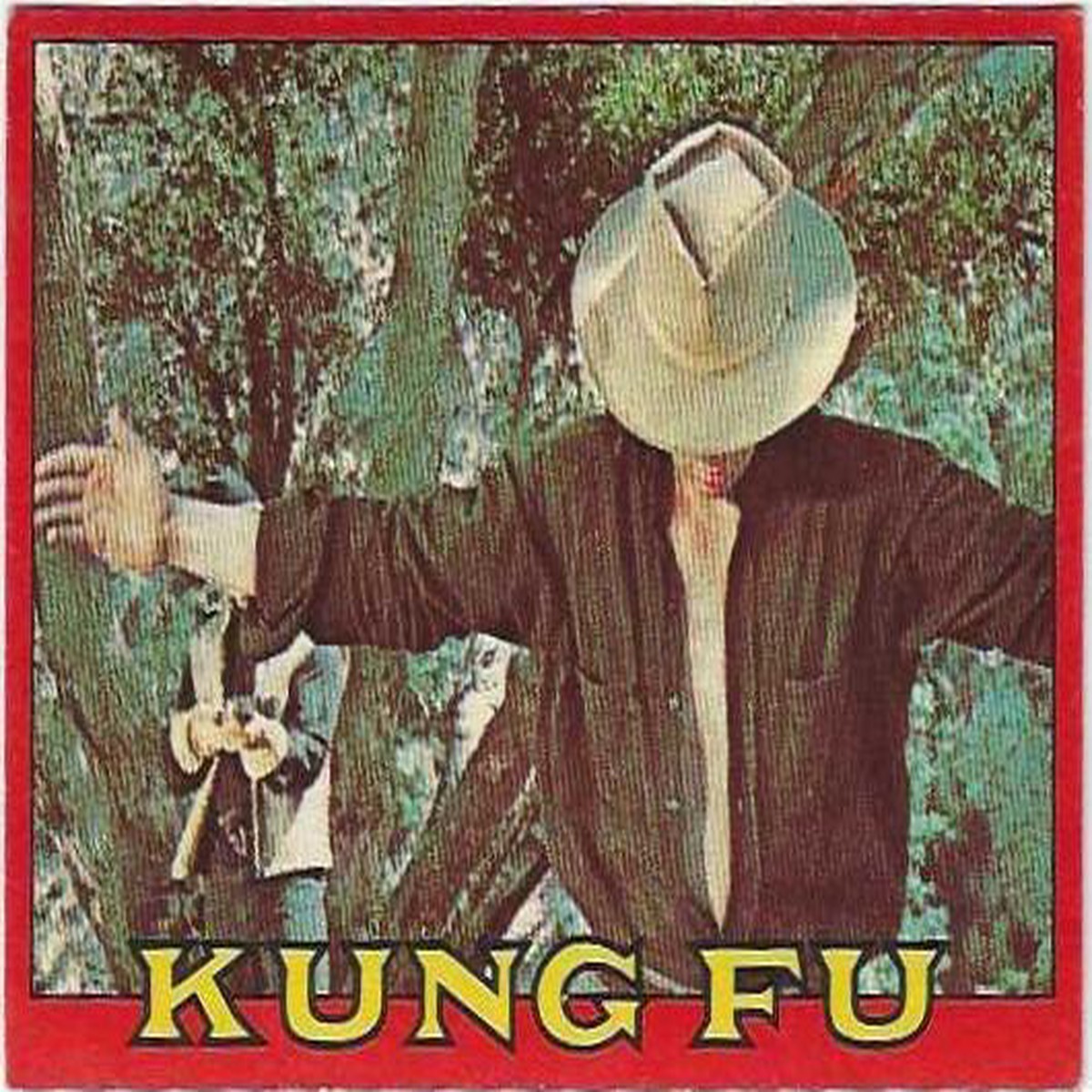 1973 Warner Brothers Kung Fu  Card 4