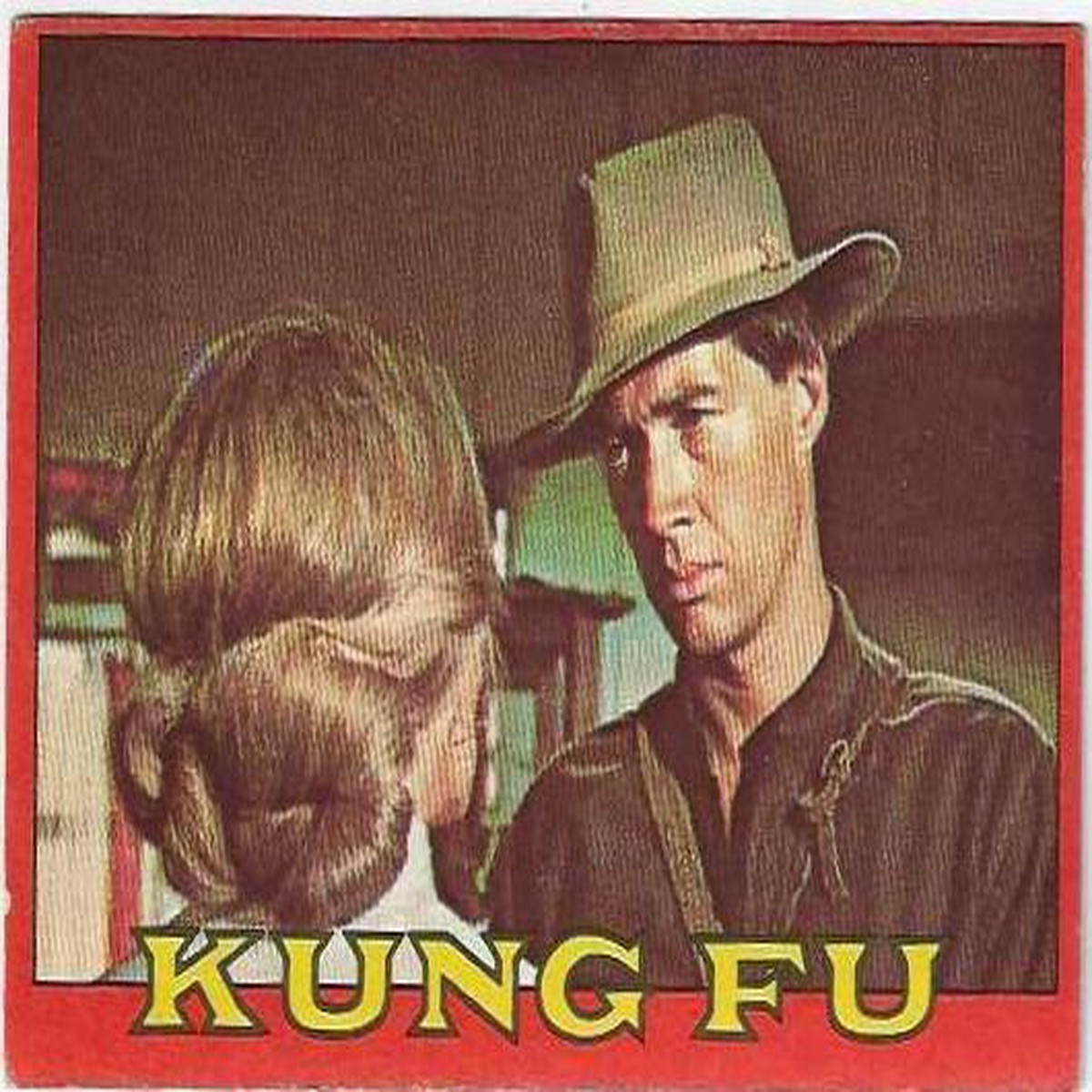 1973 Warner Brothers Kung Fu  Card 7