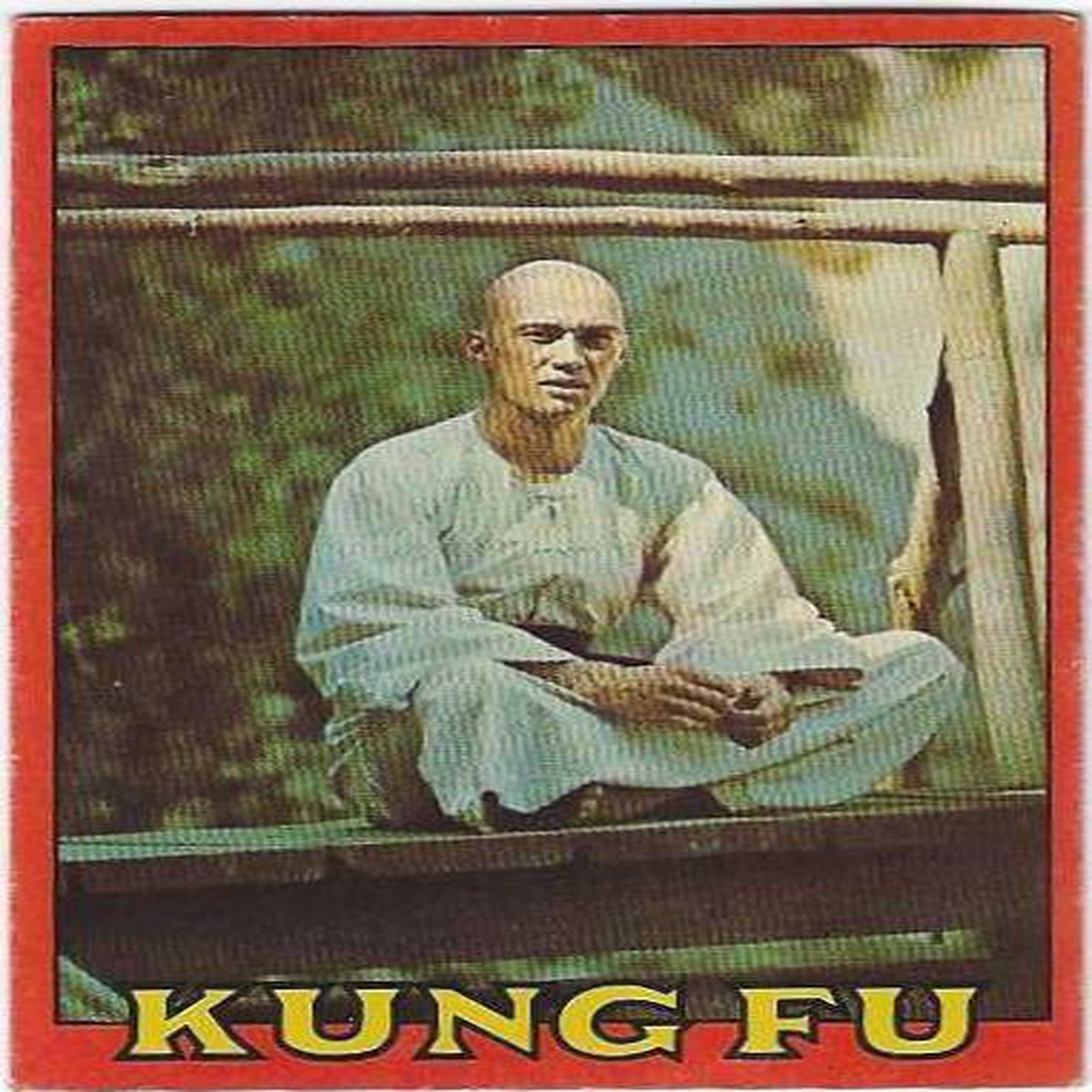 1973 Warner Brothers Kung Fu  Card 3