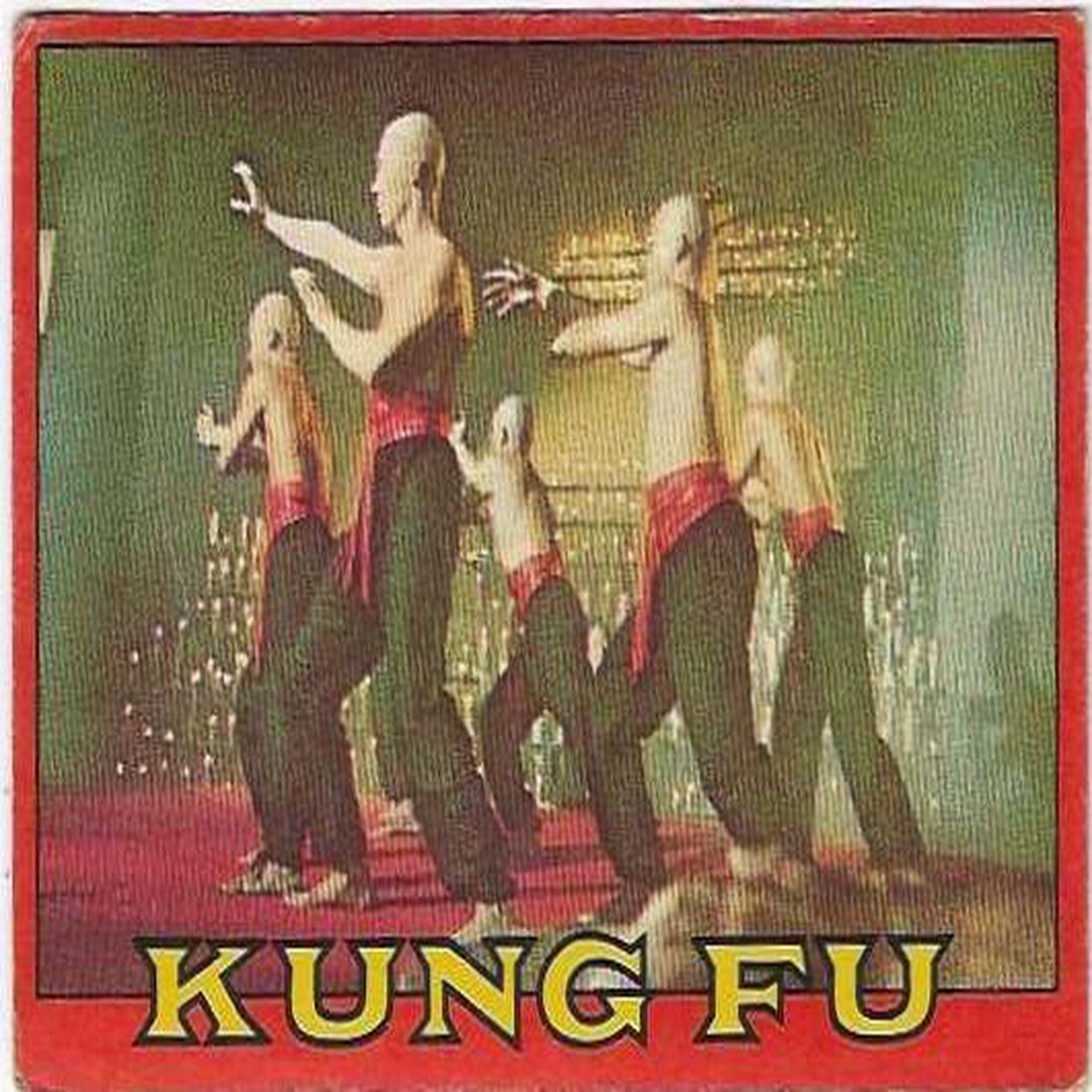 1973 Warner Brothers Kung Fu  Card 8