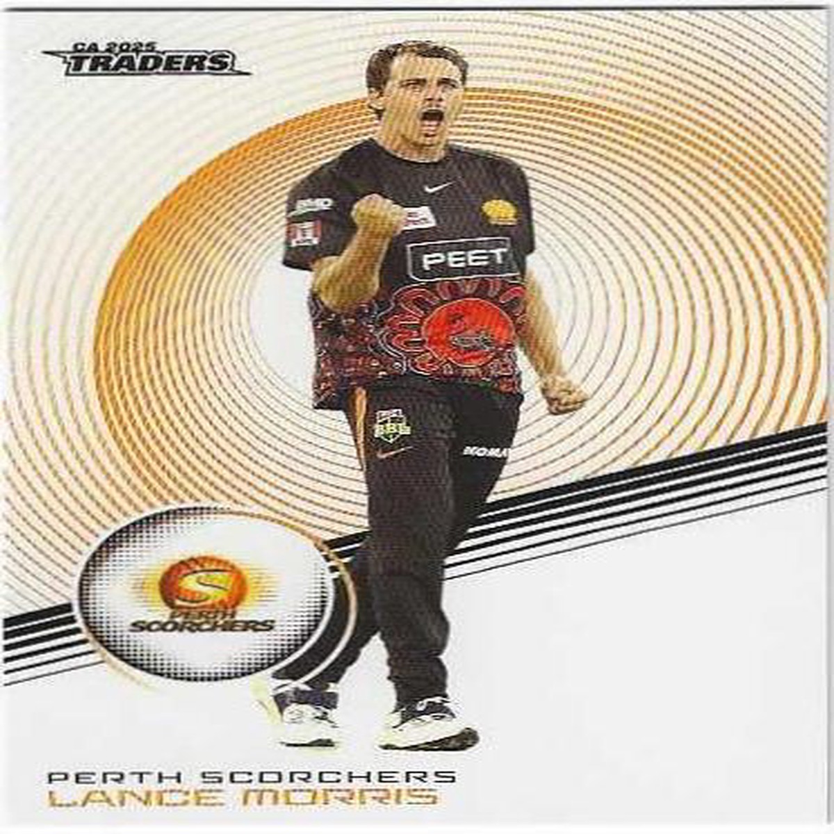 2025 / 26 Cricket Traders Luxe Base (119) Lance Morris Scorchers